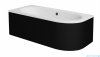 Besco Avita 150x75 obudowa wanny CZARNY mat lewa/prawa OAV-150-NSC
